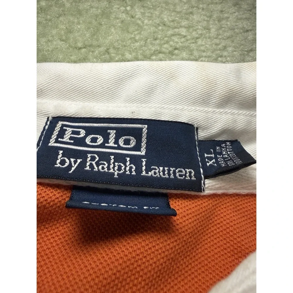 Vintage Polo Ralph Lauren Rugby Shirt size XL
